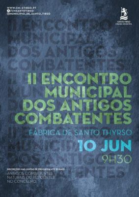 Inscri&ccedil;&otilde;es Abertas: II Encontro Municipal dos Antigos Combatentes