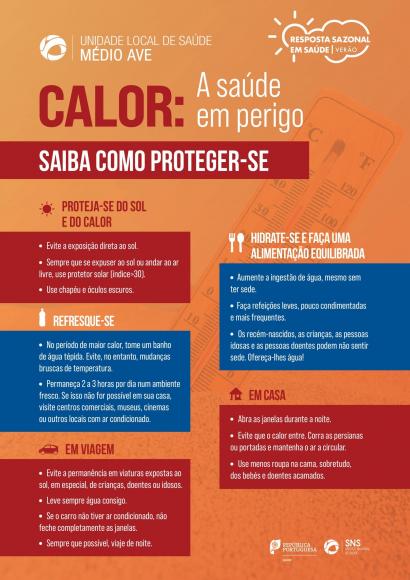 Calor: A Sa&uacute;de em Perigo - Informe-se e Proteja-se